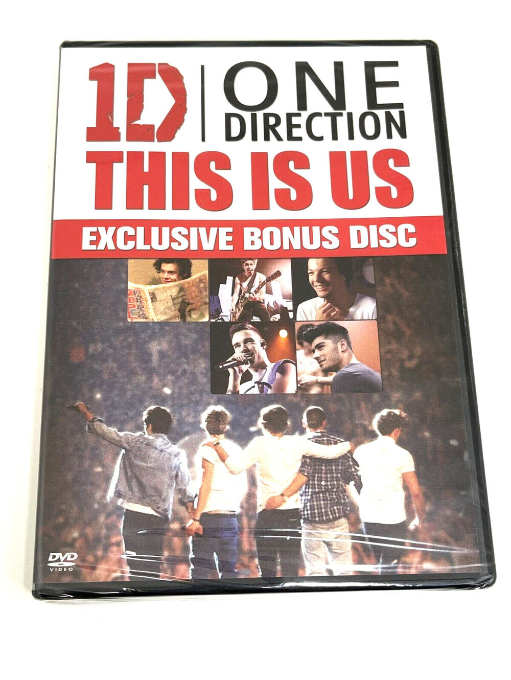 1D One Direction: This Is Us DVD (2013) - Exclusive Bonus Disc - Brand New